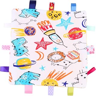 MOTHNUR de Seguridad para Niña con Etiquetas Coloridas Suave de Algodón para Recién Nacidos y Regalo