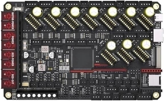 MAX EZ V1.0 BTT Motherboard Upgrade Compatible with Octopus Pro 3D Printer Parts with TMC5160, TMC2209 Compatible with Voron 2.4 Kits, CoreXYType 2