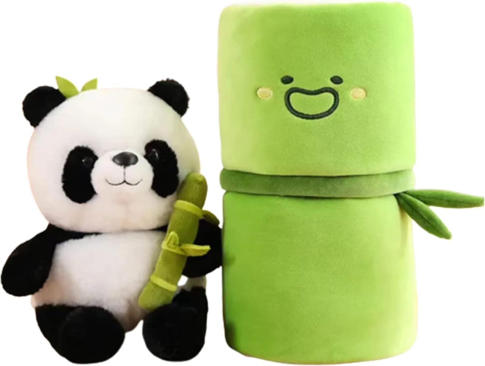 Amazon.co.jp: Mudfuio パンダのぬいぐるみ、パンダのぬいぐるみ、竹を