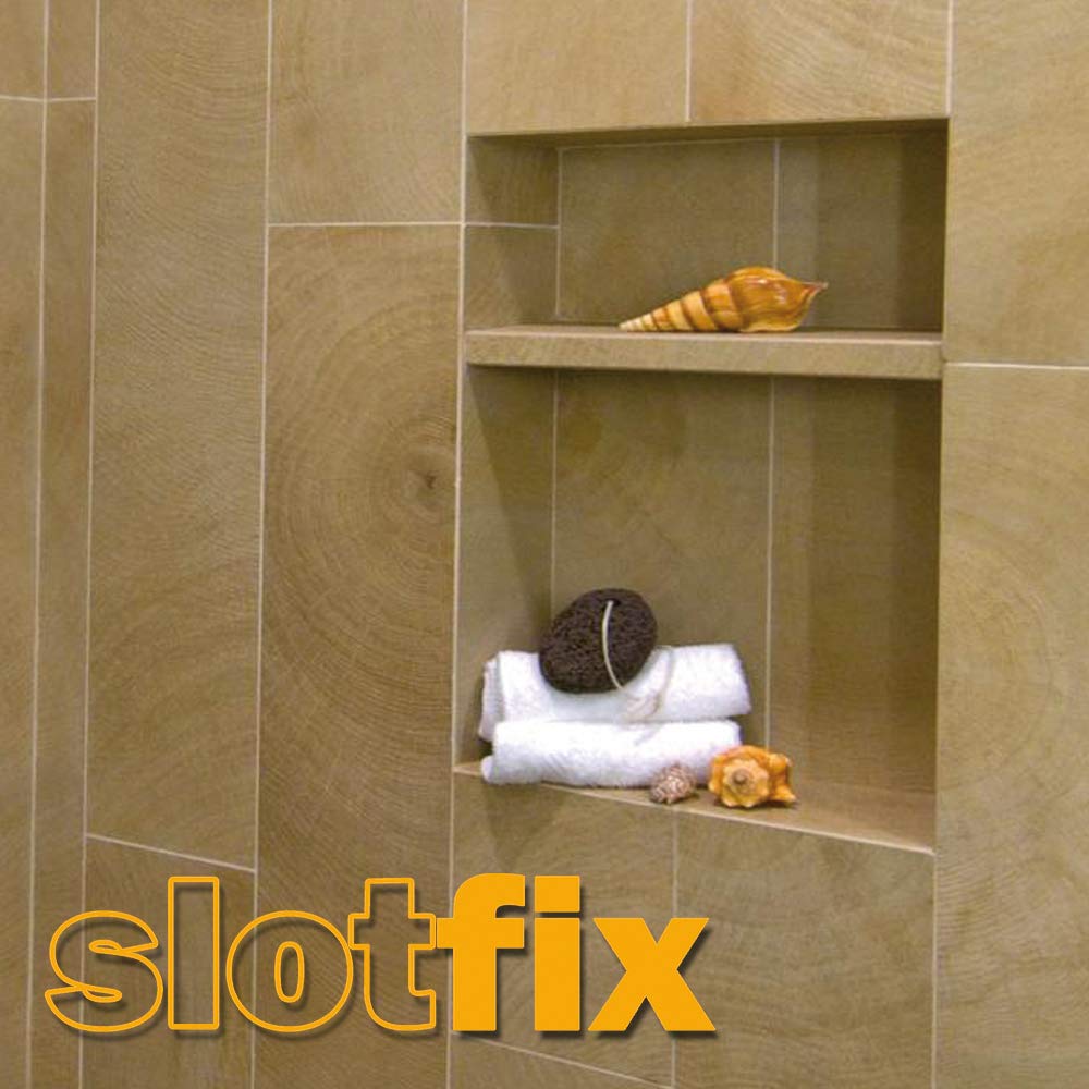 befliesbare montagefertige Wandnische 610x310x100 mm als Duschablage im Trockenbau mehr Stauraum in Bad & Co. Exklusive Aufbewahrung Mittelsteg