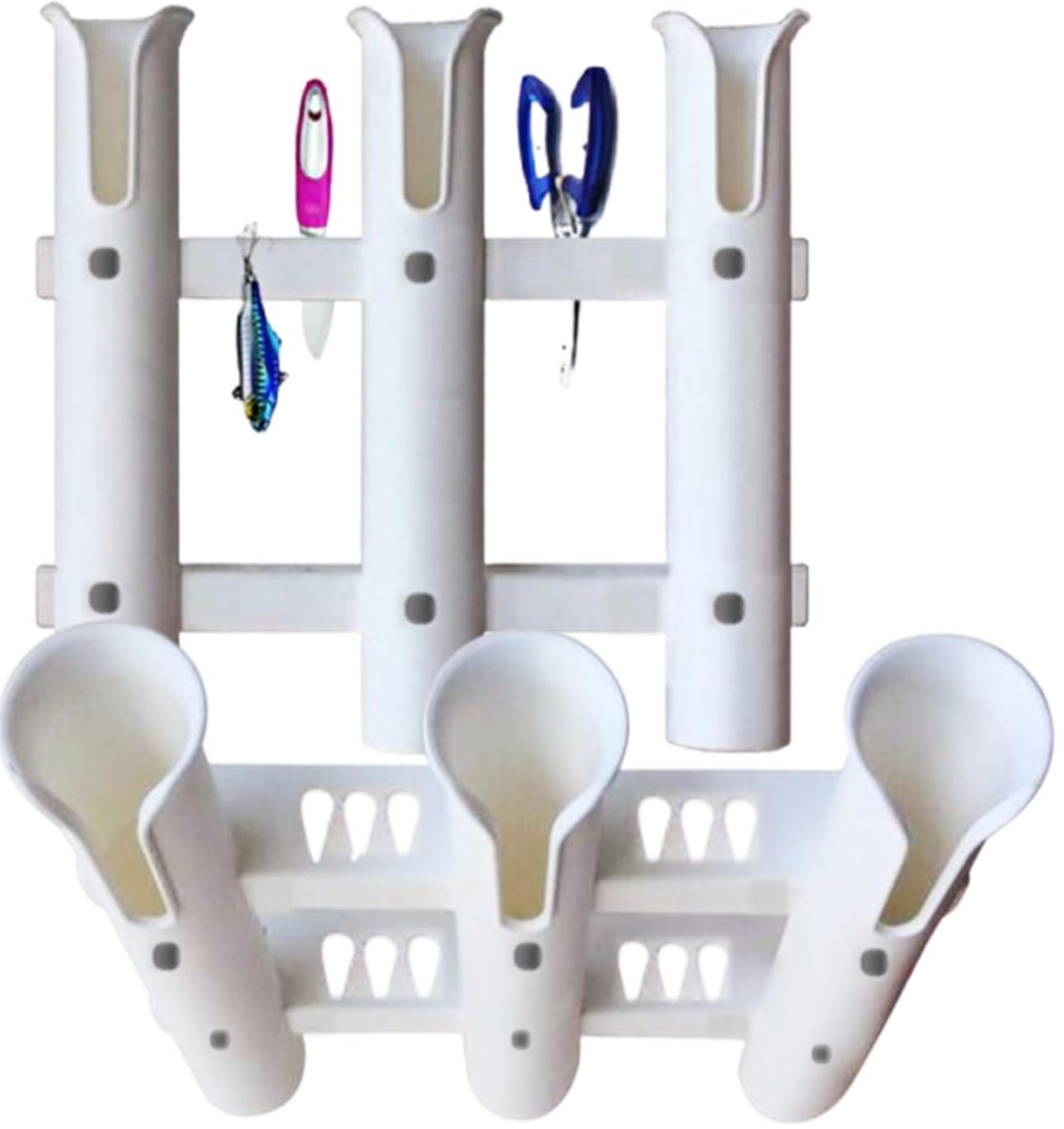 Rod Holder, Boat Supplies, Fishing Rod Stand, Fishing Tackle Storage Tube, 3 Strands Fishing Rod Holder