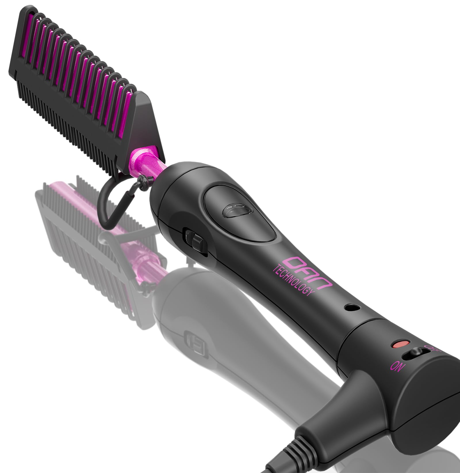 DAN Technology hot comb Rose Red