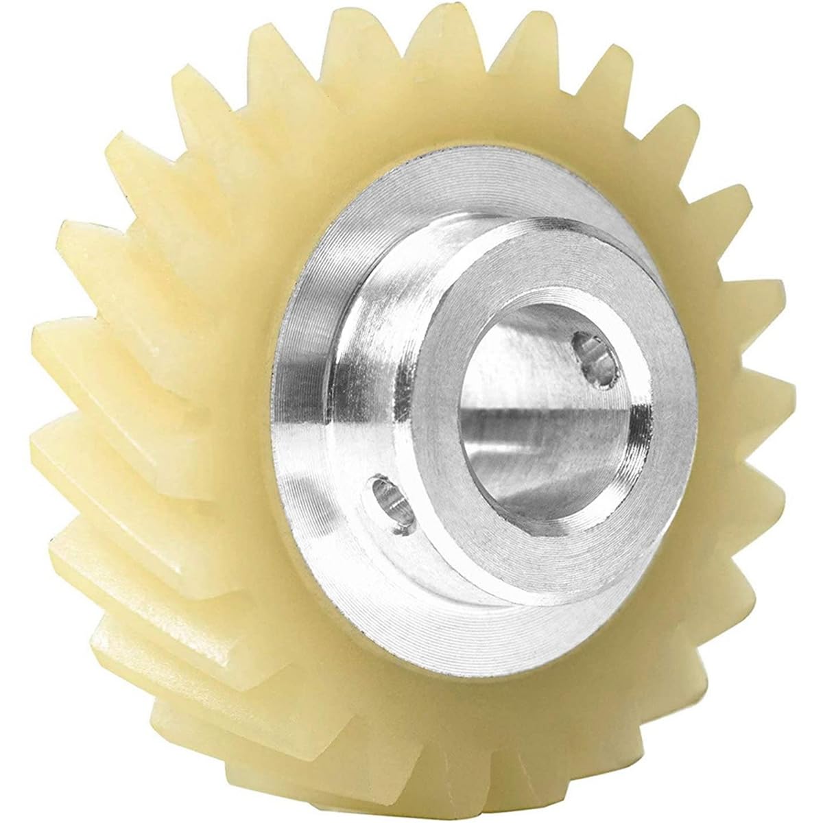 ABKR 6 Pezzi W10112253 Ingranaggio a Vite Senza fine for Mixer, Pezzo di Ricambio, Adatto for Mixer Kitchenaid, Whirlpool e Kitchenaid.