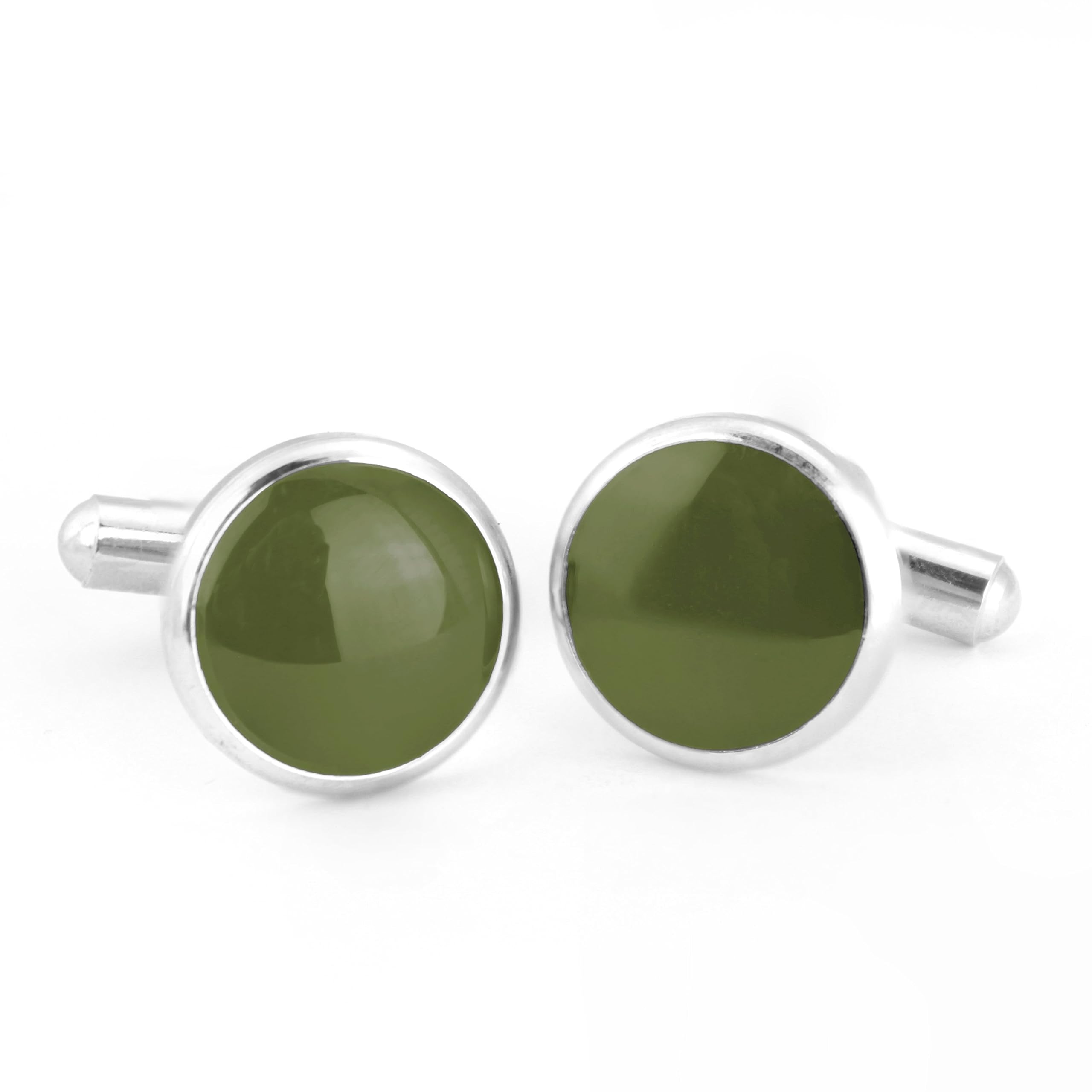 Kavove The Classic Saga Olive Green Cufflink (B0CBCP5F68) Amazon Price History, Amazon Price Tracker