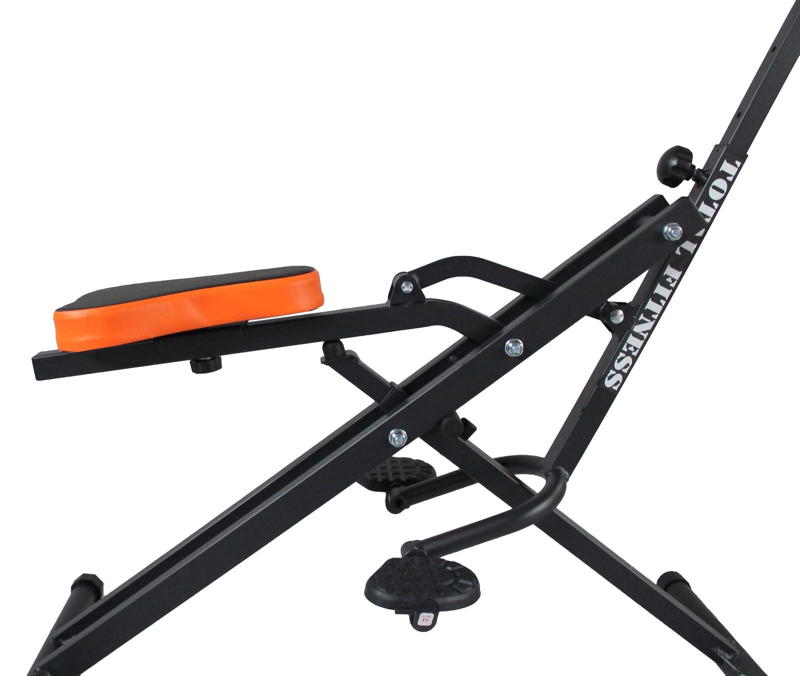 YELLOO - New Total Fitness Body Crunch PRO, Attrezzi Palestra Casa Uomo Donna con Display Calorie Bruciate, Attrezzo per Glutei, Addominali, Gambe, Multifunzione, Richiudibile e Salvaspazio (AB7700)