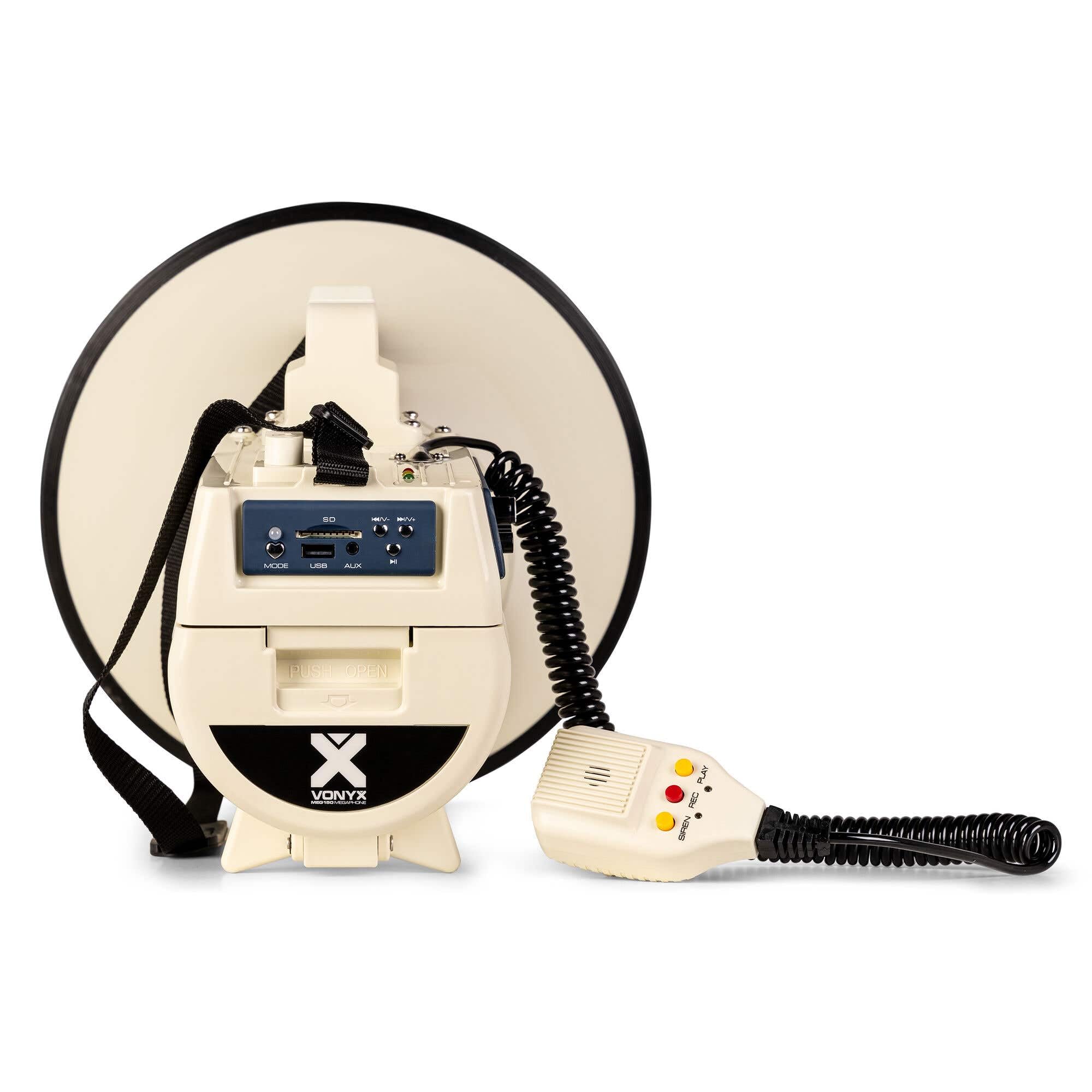 Vonyx MEG065 65w Megaphone With Rechargeable Battery | SBR Pro Sound - View #4