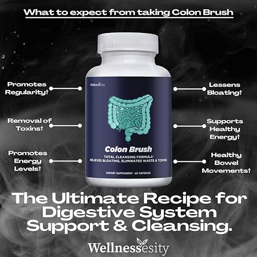 Miniatura 3 de Limpiador de desintoxicación de cepillo de colon para pérdida de peso limpieza extra fuerte de acción rápida con sello dorado bentonita espino