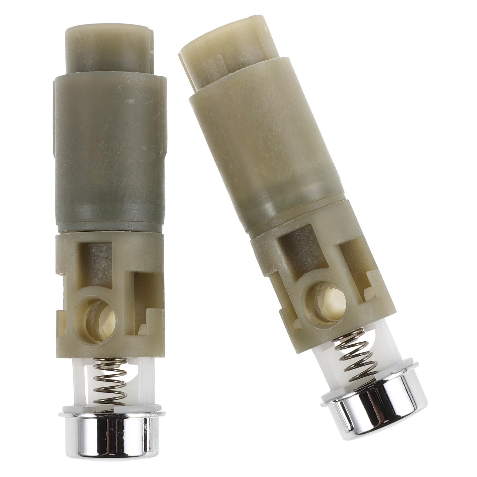 Operitacx Soft Close Toilet Seat Damper Hinges and Stainless Steel Material 2pcs with Noise Dampening Function Slow Closing Buffer Parts for Bathroom Toilet Lid