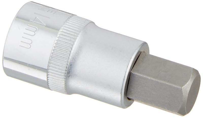 Soquete com Ponta Hexagonal Mintcraft 14 mm, Encaixe de 12,7 mm (1/2 pol.), Modelo 3506011913, 1 peça
