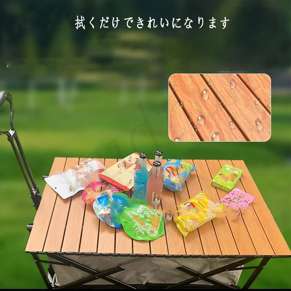 Amazon.co.jp: アウトドアワゴン用 ロール式テーブル ナチュラル