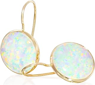 Gemstone Earrings for Women - Gold Gemstone Drop Earrings - Birthstone - 14K Gold Earrings for Women - Gold Formal Earrings - Boho Wedding Earrings for Brides - Gold Dangle Earrings