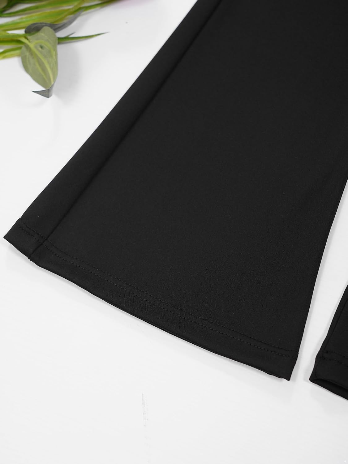 Jhaoyu Kids Girls Flare Leggings Dance Clothes Stretchy High Waistband Casual Athletic Trousers Yoga Pants