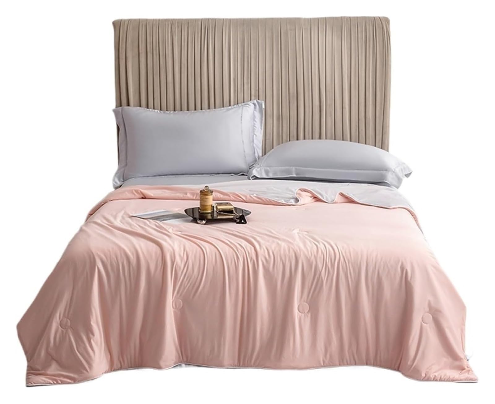 LQZAXSRDR Cooling Blanket for Summer, Cooling Blanket Multicolor Multiple Sizes Double Sided Fabric(Pink,150x200cm)