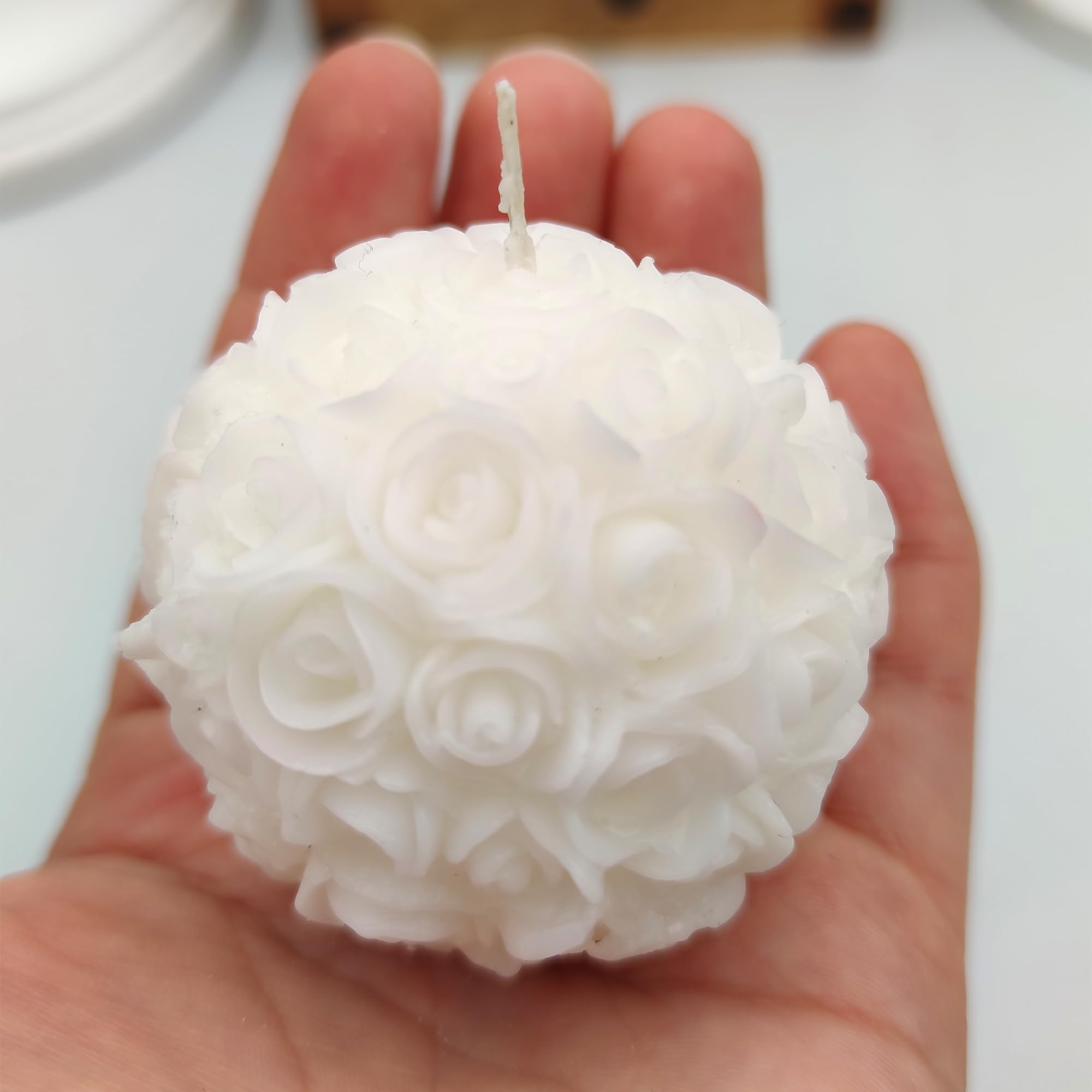 bomboniere matrimonio, Rosa pezzi candele profumate bomboniere battesimo, anni ragazzo, comunione, cresima, anniversario di, compleanno bigliettini (bianco, set di 20)