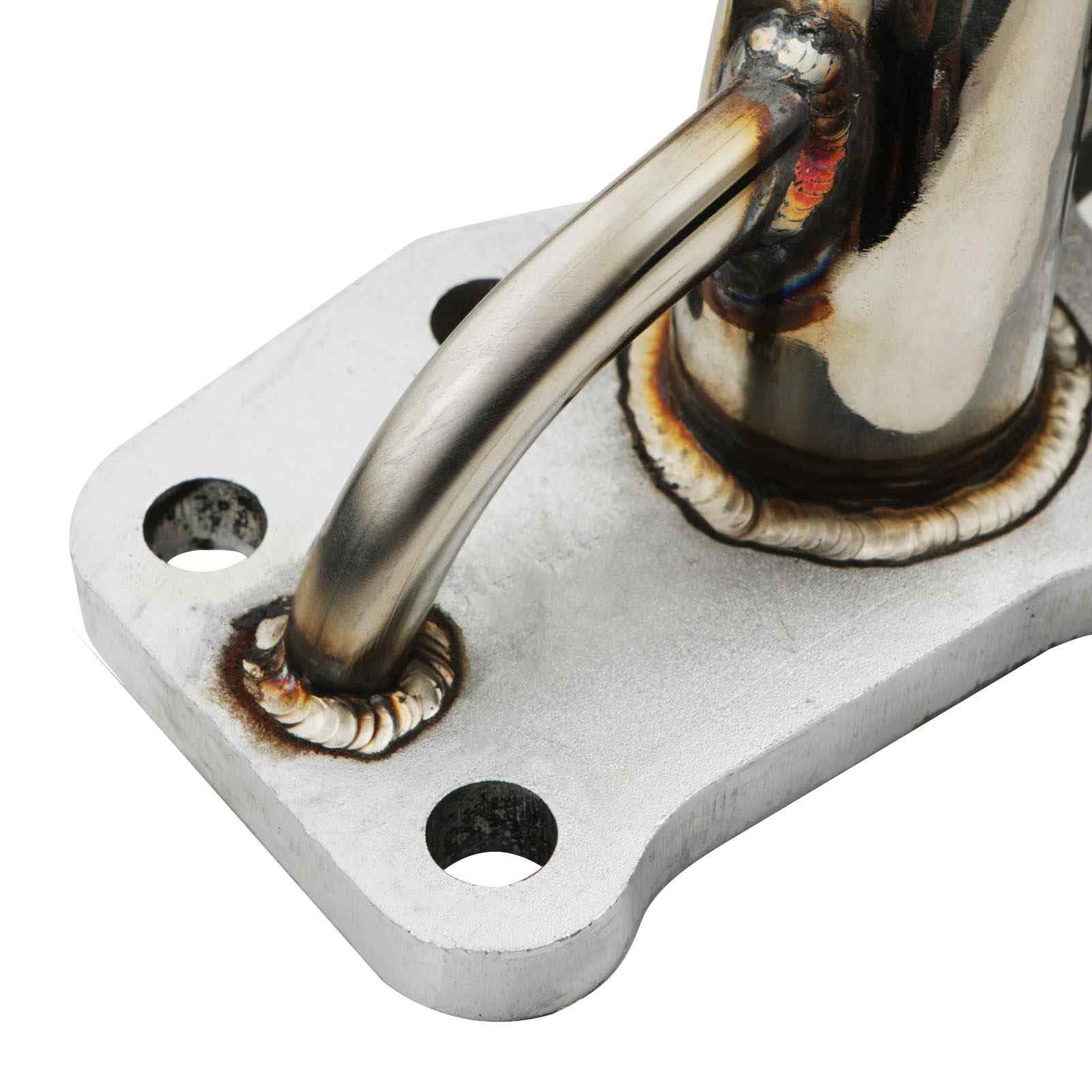 Collettore di scarico De Cat da 5,7 cm compatibile con Suzuki Swift Sport 1.6 ZC31S 2005-2010 modelli in acciaio inox Decat tubo di scarico di ricambio