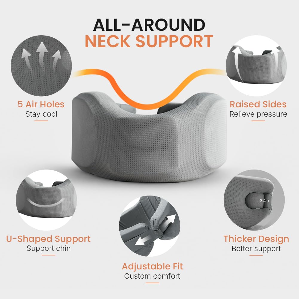 Neck Brace, Soft Cervical Collar Large for Pain and Support 1 Pcs — Amazon image 2