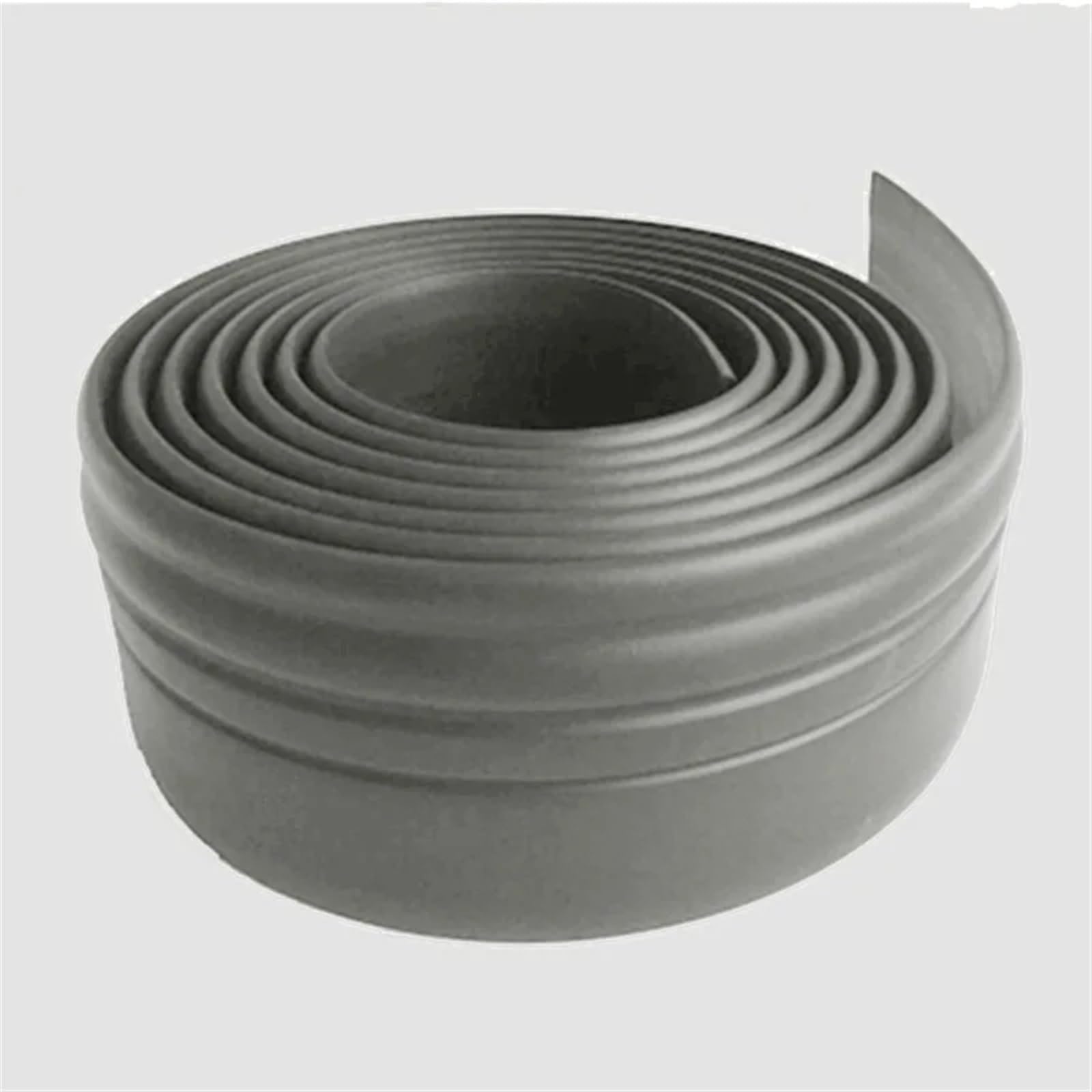 Remate De Rodapié Adhesivo impermeable for pared autoadhesivo de PVC, zócalo 3D, decoración for sala estar, cocina, anticolisión, 2 uds(Brown 6cm wide)