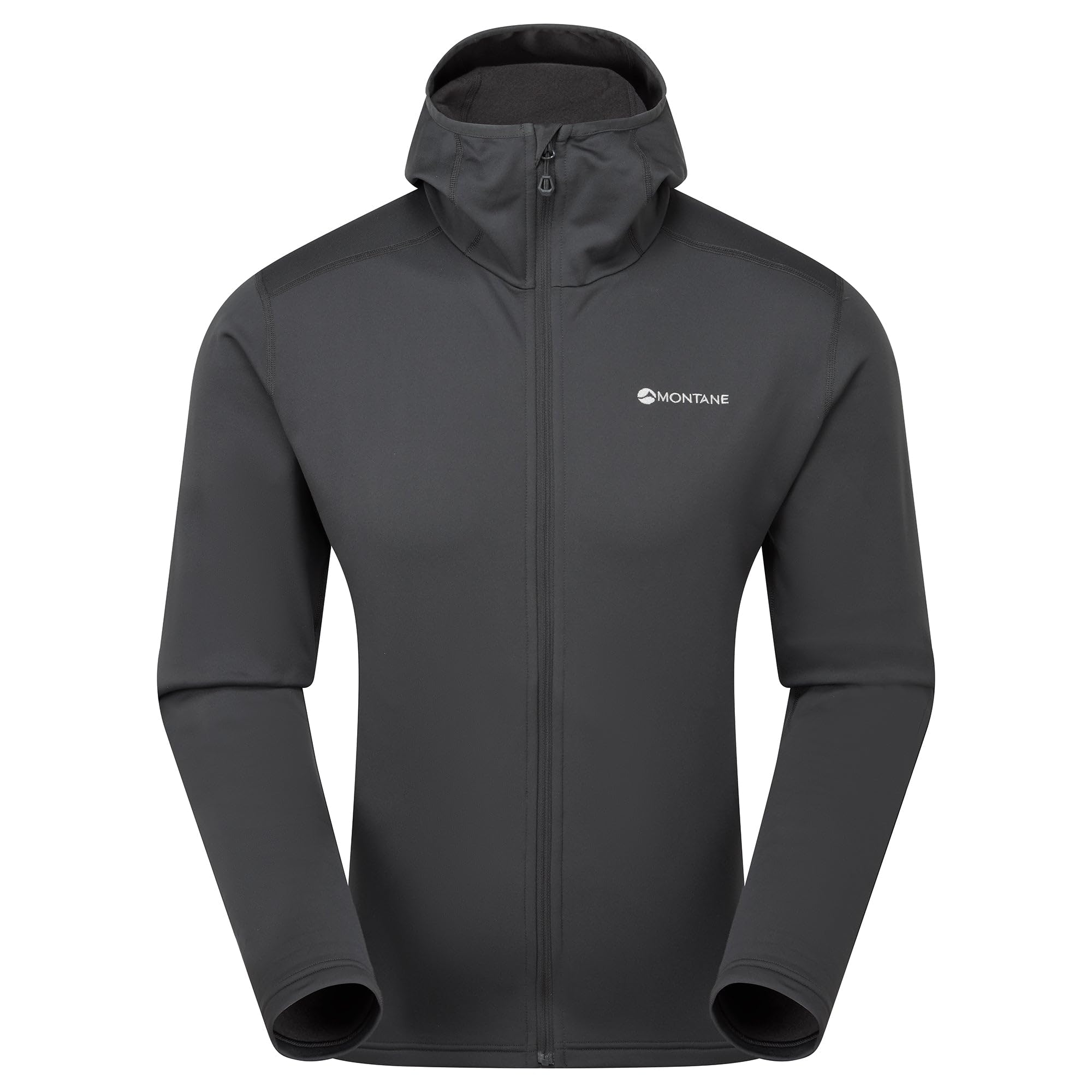 Montane Men's Midnight Grey Fury Lite Hooded Fleece Jacket