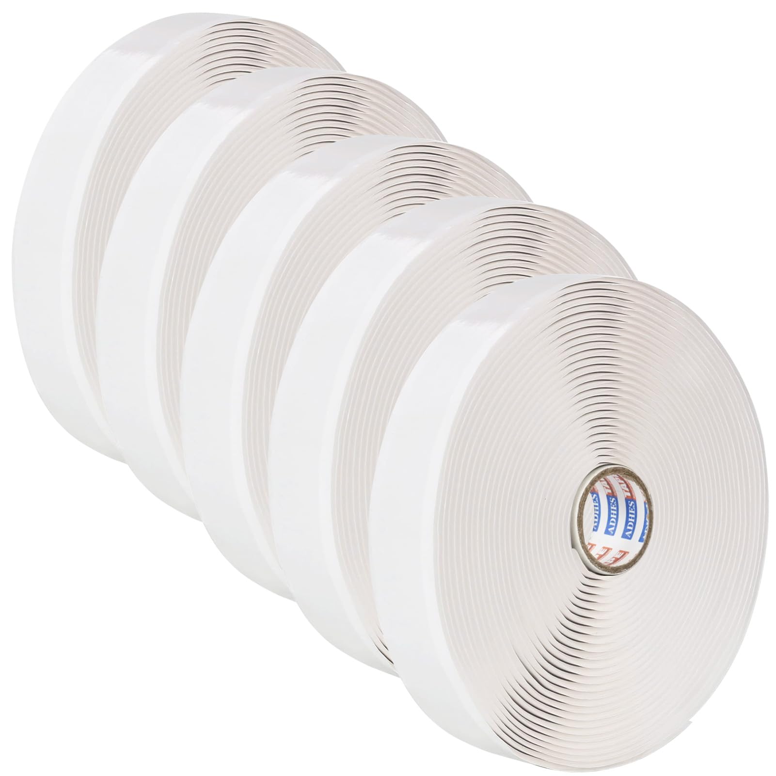 ADHES White Butyl Seal Putty Tape Butyl Sealant Tape 25mm x 9m x 3mm 5 Roll for Leak Proof RV Repair Window Vehicles Marine and Home Repair