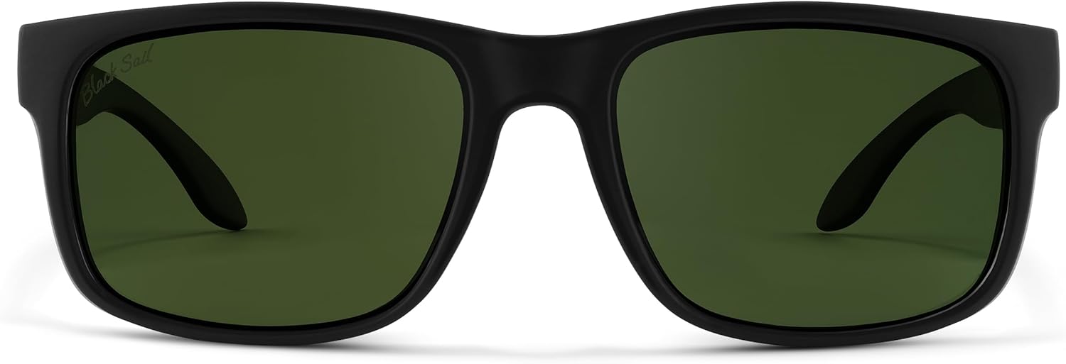 Black Sail Rudder Polarized Sunglasses men women lightweight uv400 mirrored lenses running sports driving outdoor eyewear