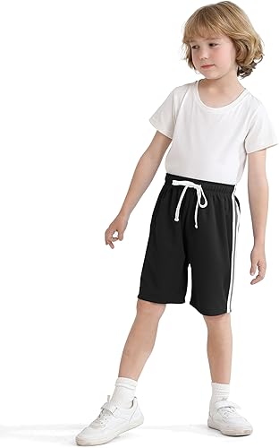 Miniatura 6 de Resinta Toddler Boy Shorts Baby Boy Quick Dry Shorts Athletic Pull-On Boys Short Clothes with Elastic Waist for Playwear