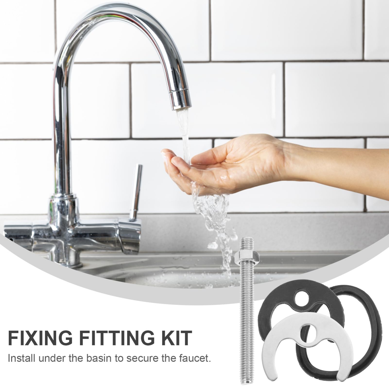 ENSEMBLE D'OUTILS DE Fixation De Robinet D'évier Efficace écrou Anti Desserré EUR 6,67 - FR