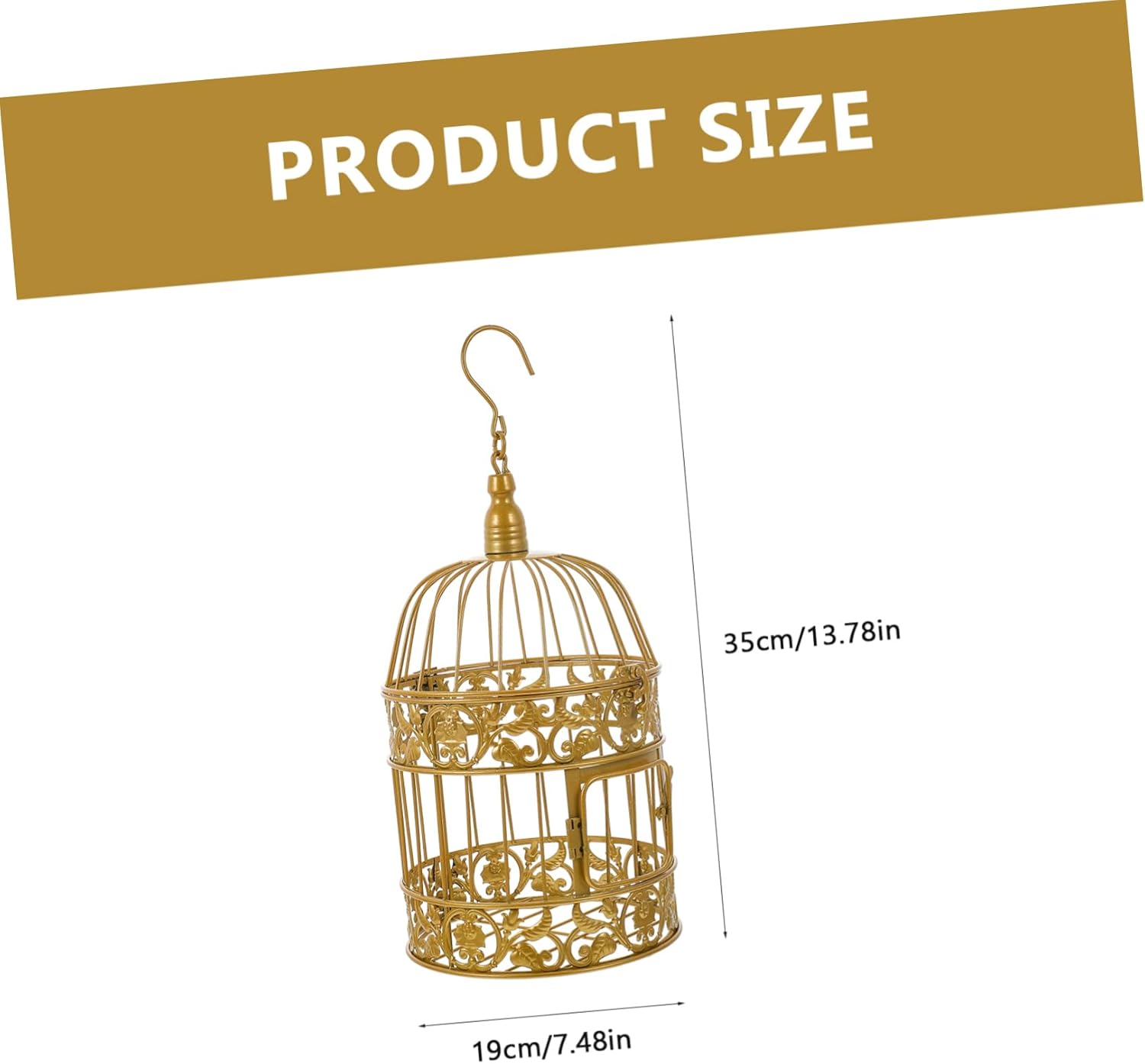 European Style Iron Birdcage Decor for Weddings and Events Elegant Decorative Cage for Centerpieces Home Decor and Party Photo Props