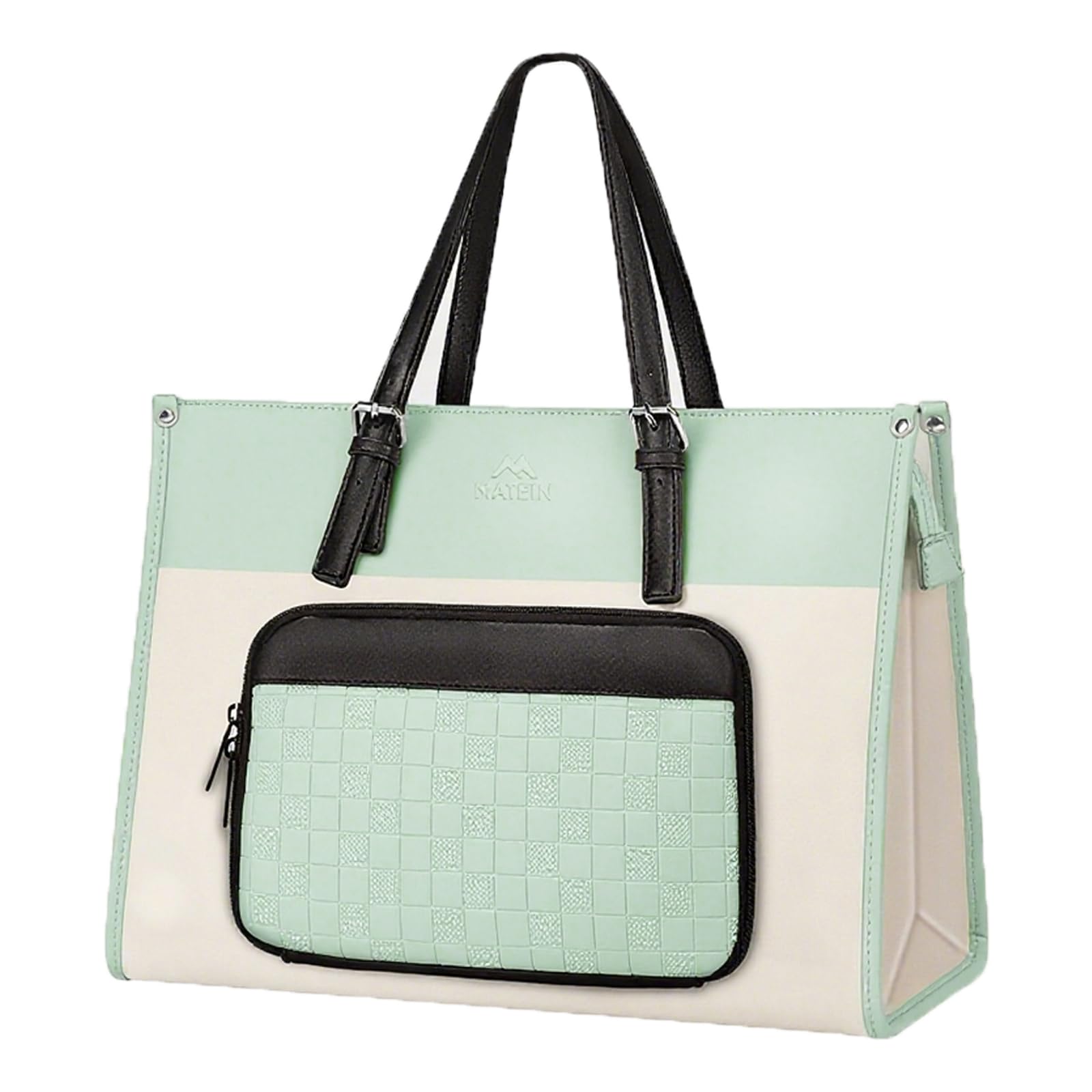 Bolso Tote 2 En 1 Con Nevera Portátil Para Mujer – Ideal Para Laptop Y Comida – Compartimentos Aislados, Antifugas Y Estilo Moderno