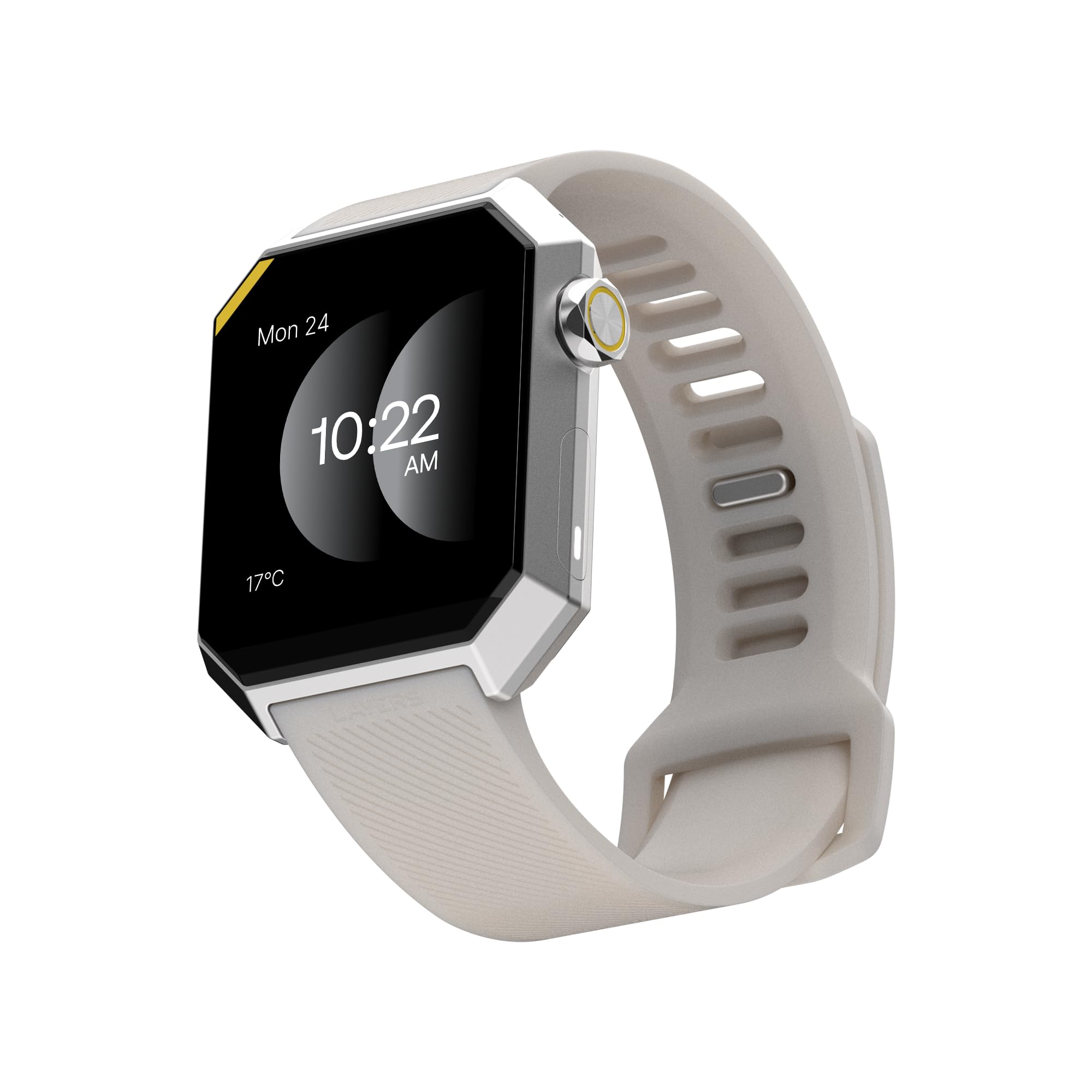 Layers Anarc Smart Watch1.85 AMOLED Octagonal Display I Stainless Stee