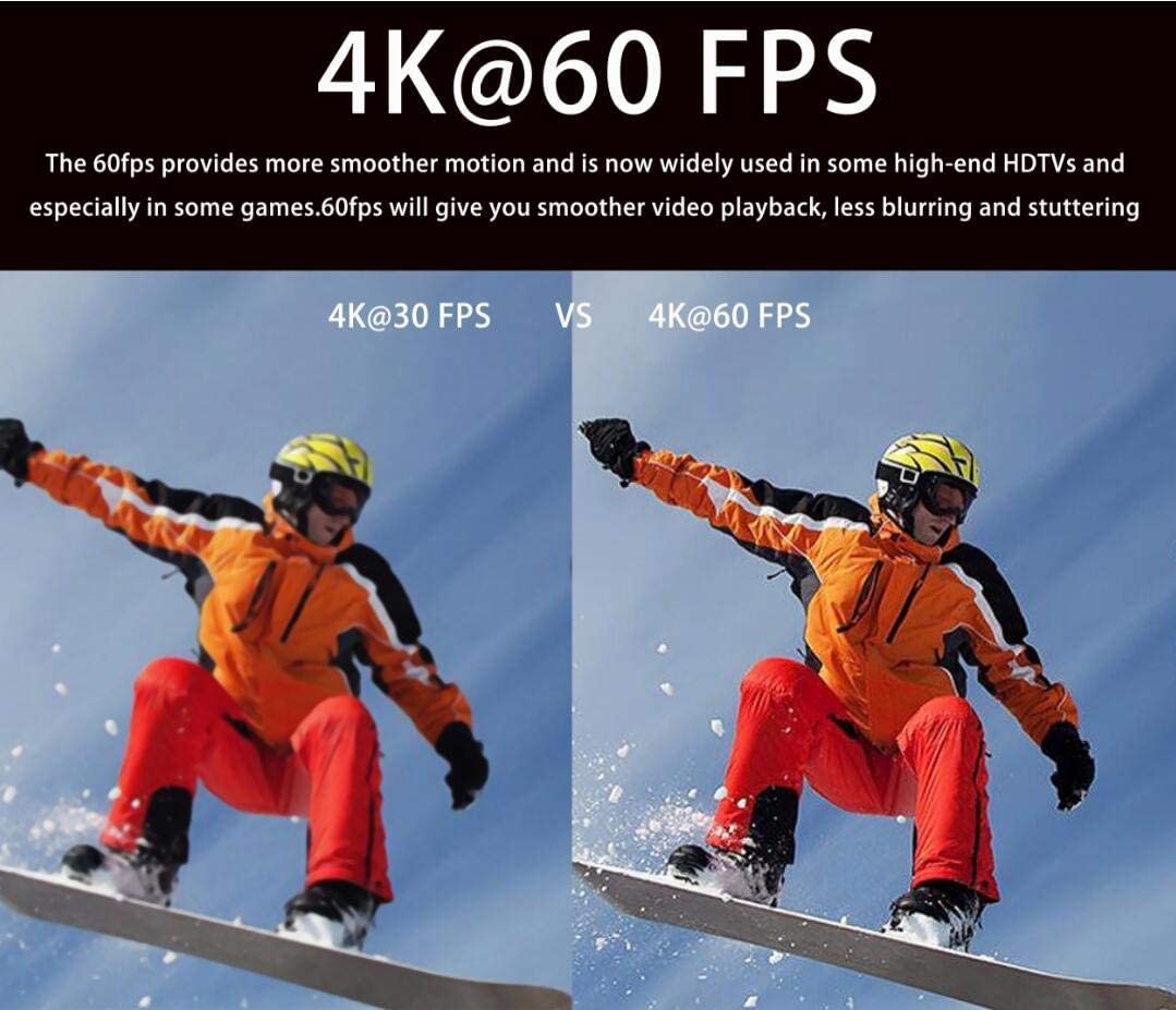 BPMVP Cavo HDMI 4K 10,6 m Ultra HD ad alta velocità 4K60Hz HDMI 2.0 con supporto booster di segnale 4K, 2160P, 1080P, 3D, Ethernet e ritorno audio (ARC), HDR, larghezza di banda 18Gbps