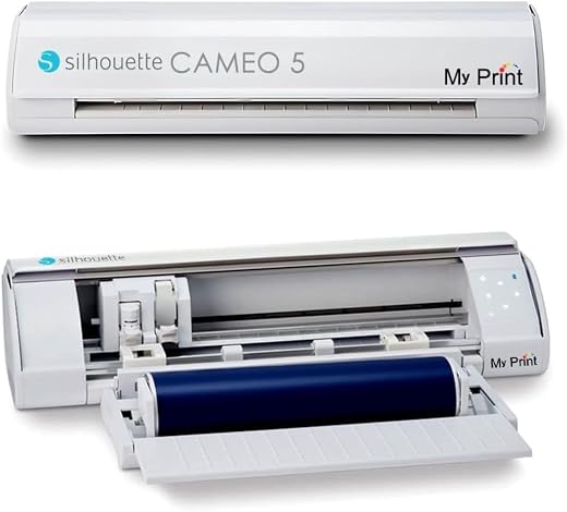 MY PRINT | Silhouette Cameo 5 Cutting Plotter for Sticker Cutting | Crafting User | Customise Working | 12 Inch Width For ...