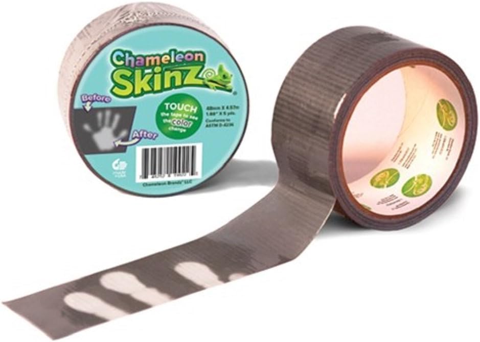 Chameleon Skinz Color Changing Charcoal to Pearl Thermal Sensitive Duct Tape