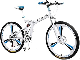 Mountain Bike Double disc brake bicycle (21-speed 24 inch 26 inch white, black, red, green, blue and silver) variable speed bicycle Double disc brake bicycle