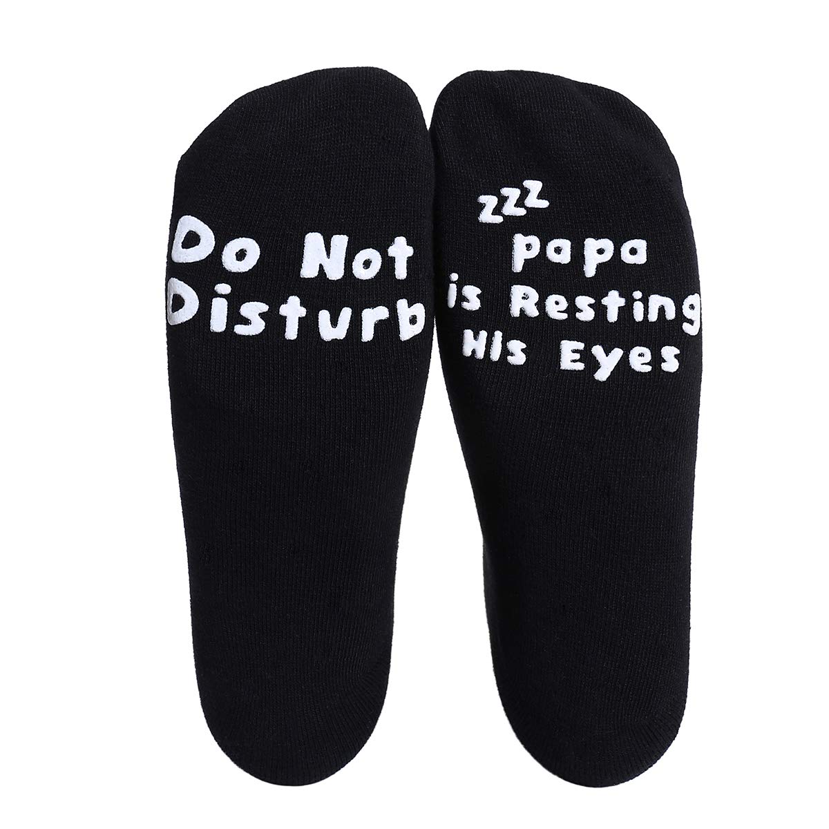 CJ&M Grandpa Gifts Do Not Disturb Grandpa Is Resting His Eyes Papa Socks NON SLIP Father's Day Birthday Dad Funny Gift Birthday Gift Mens Grandad Socks