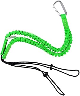 Frontline Fall Protection ACTLS222 ToolGrip 11 lbs Twin Tool Lanyard | Elasticated Webbing | Lightweight Carabiner Included | Polyester Lanyard for Double Tool Holding | Strength: 11 lbs