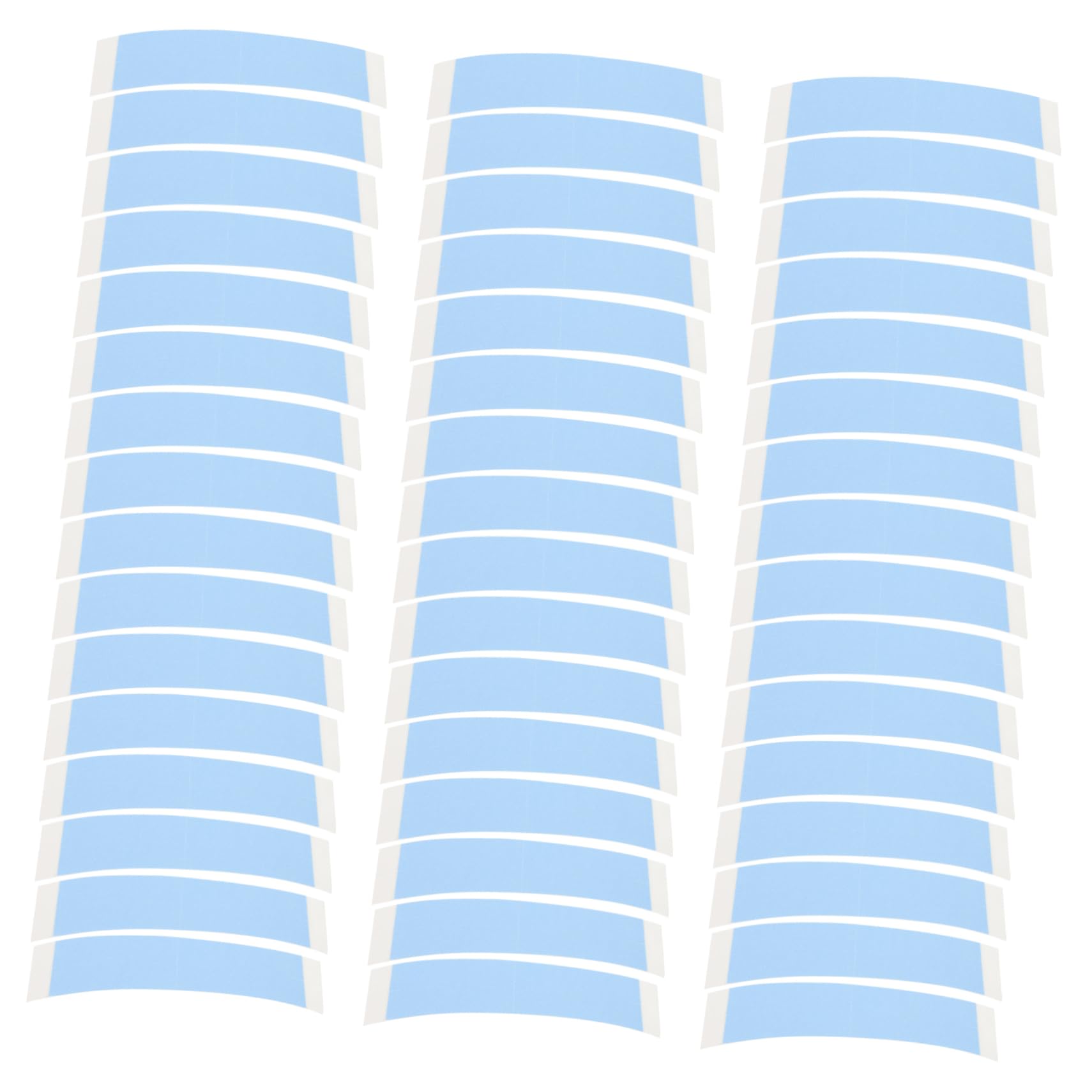 Didiseaon Wig Lace Glue 48pcs Adhesive Strips Wig Tape for Hair Curved Design Hold