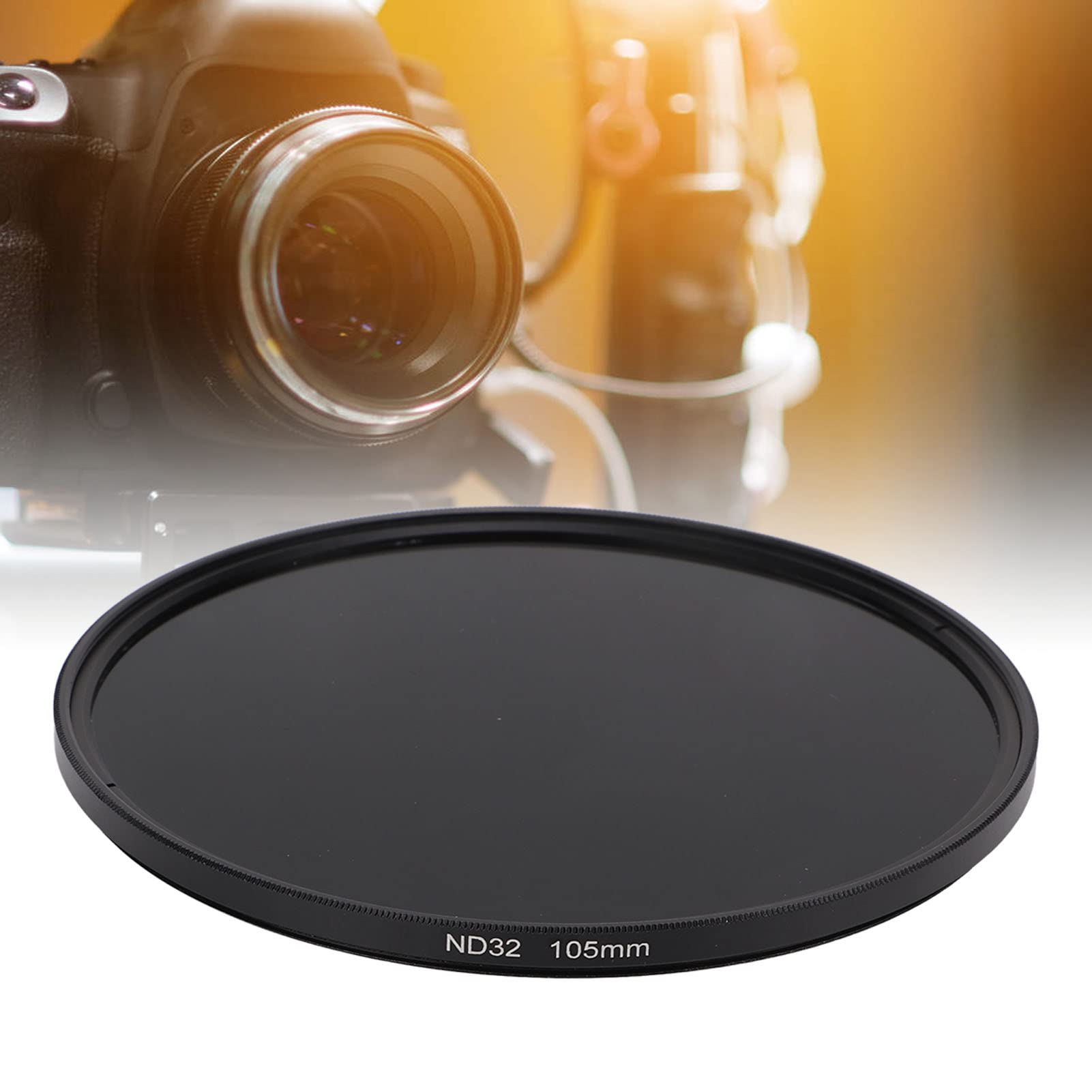 Akozon Filtri per Obiettivi ND da 105 Mm Filtri per Obiettivi a Densità Neutra Filtro ND Multistrato con Obiettivo in Vetro Ottico per Fotocamere Digitali(ND32)