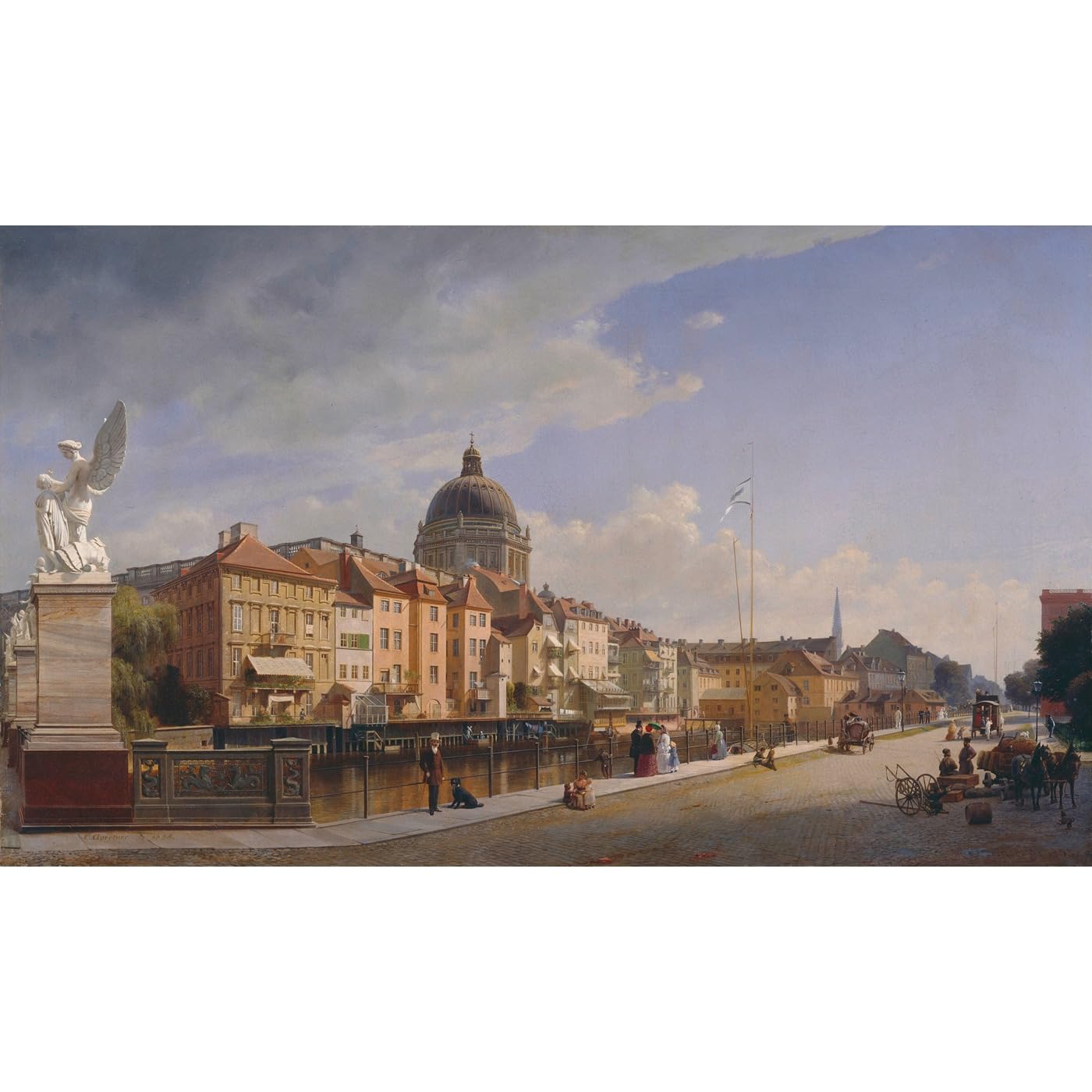 Impression sur toile de qualité supérieure Eduard Gaertner grand format - 2