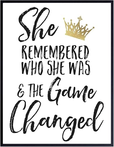 Motivation Quotes Wall Art 11x14 - Inspirational Wall Decor for Women - positive Quotes - Courage Gifts for Teen Girls - Self-Love, Personal Growth Motivation Quotes Wall Art 11x14 - Inspirational Wall Decor for Women - positive Quotes - Courage Gifts for Teen Girls - Self-Love, Personal Growth