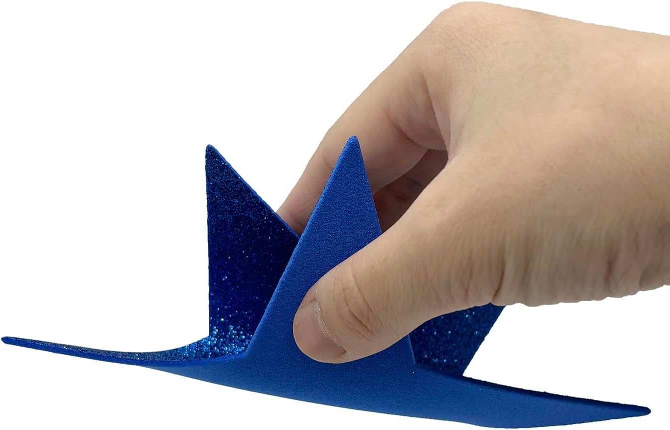 48 Pcs 6 Inch Foam Stars for Crafts, Red White and Blue Star Shaped Crafts Foam DIY Projects Supplies for 4th of July Independence Day Memorial Day Party Decoration