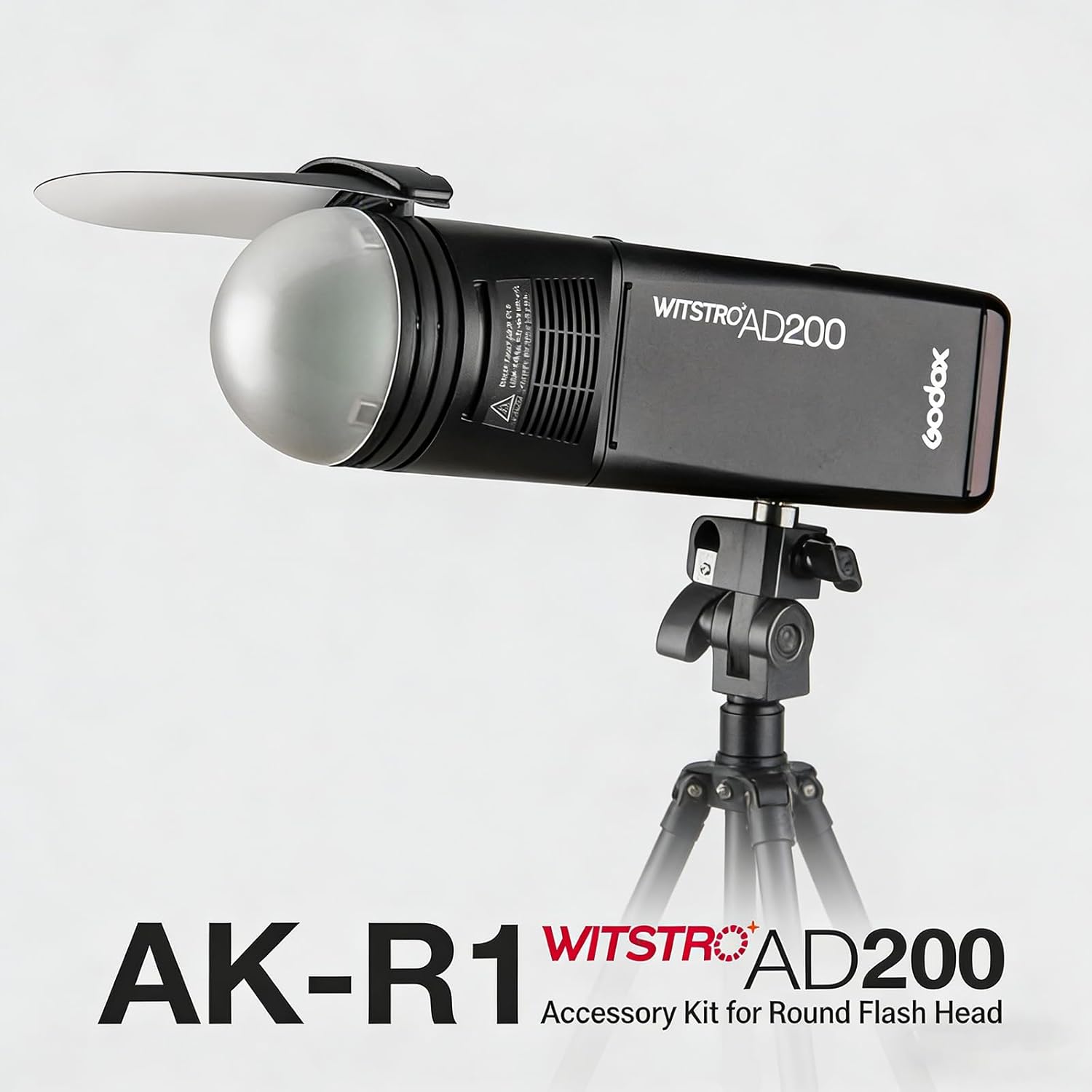 Godox AK-R1 Professional Flash Accessories Kit, Includes Barn Doors, Snoot, Filters, Compatible with Godox H200R, AD100PRO, AD200, AD200Pro, V1, V1Pro