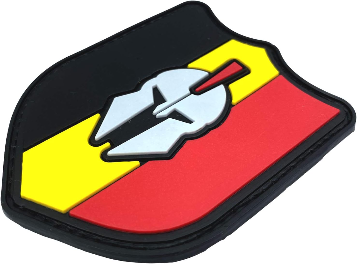Belgium Belgian Centurion Airsoft Paintball PVC Morale Team Patch, red yellow black - Image 3
