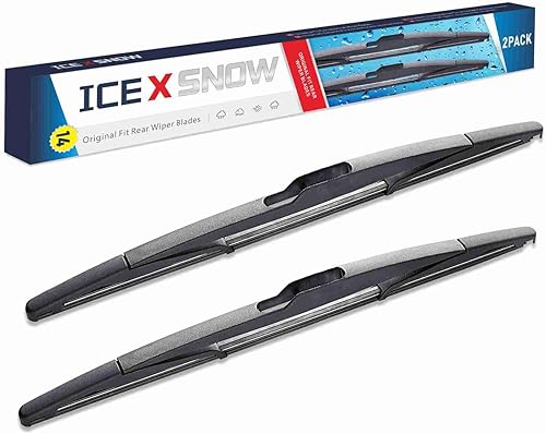 Limpiaparabrisas trasero de 14 pulgadas de repuesto para Ford Edge 14-07 Transit Connect 18-14, MKX 15-07 XC60 17-12, Versa 12-07 y más