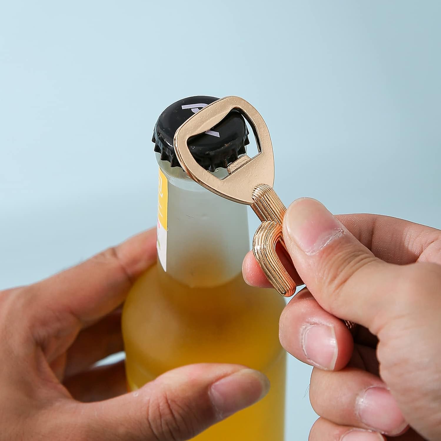 Pack of 24 Mexican Theme Baby Shower Bottle Opener Favor for Guests，Cactus Bottle Openers for Wedding,Baby Shower,Bridal Shower or Mexican Party/Decorations/Gifts/Favors/Souvenirs (24, Gold Cactus)