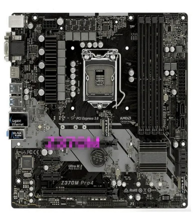 for Z370M Pro4 Motherboard LGA 1151 DDR4 ATX Mainboard
