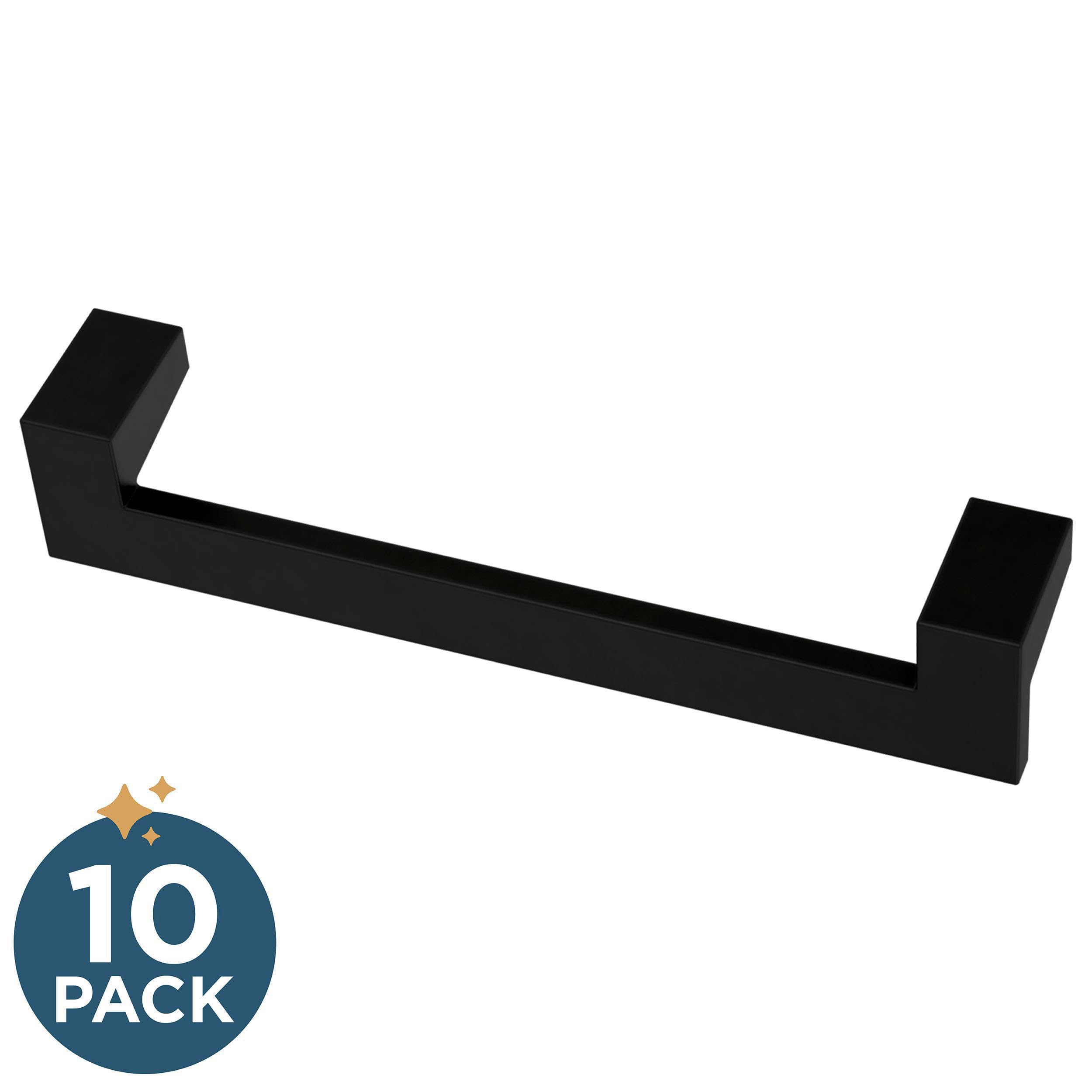 Porte-clés Mural Franklin 7 Crochets - 34.5cm, Noir Et Nickel | Pour Clés, écharpes, Laisses | Installation Incluse