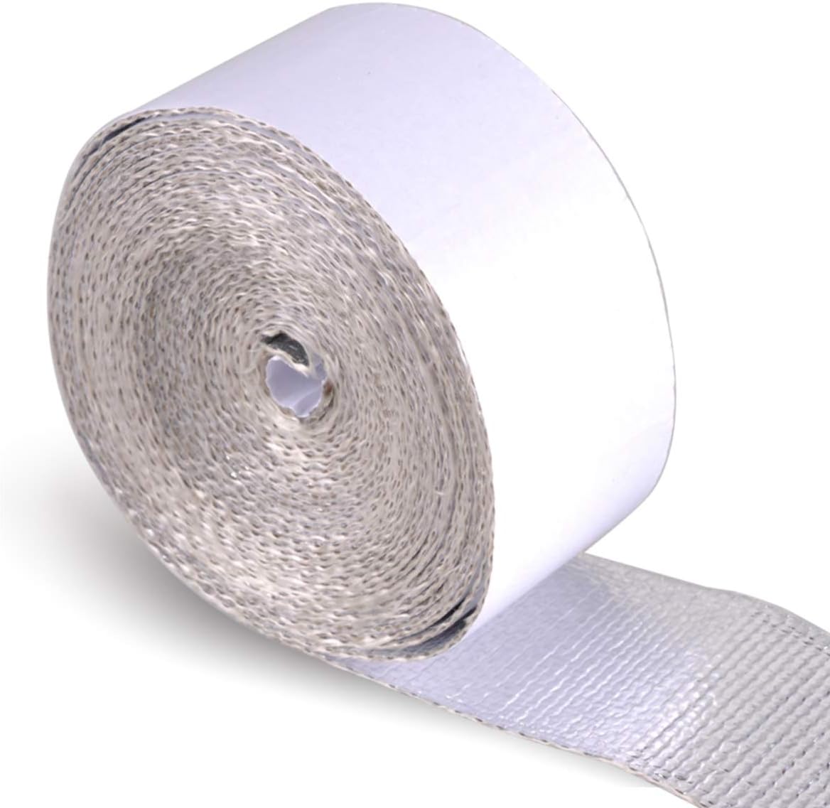 AutoEC Heat Shield Tape, Self-Adhesive Heat Reflective Tape Roll, Adhesive Backed Heat Barrier for Car, Truck, Motorcycle (1.5"X 15')