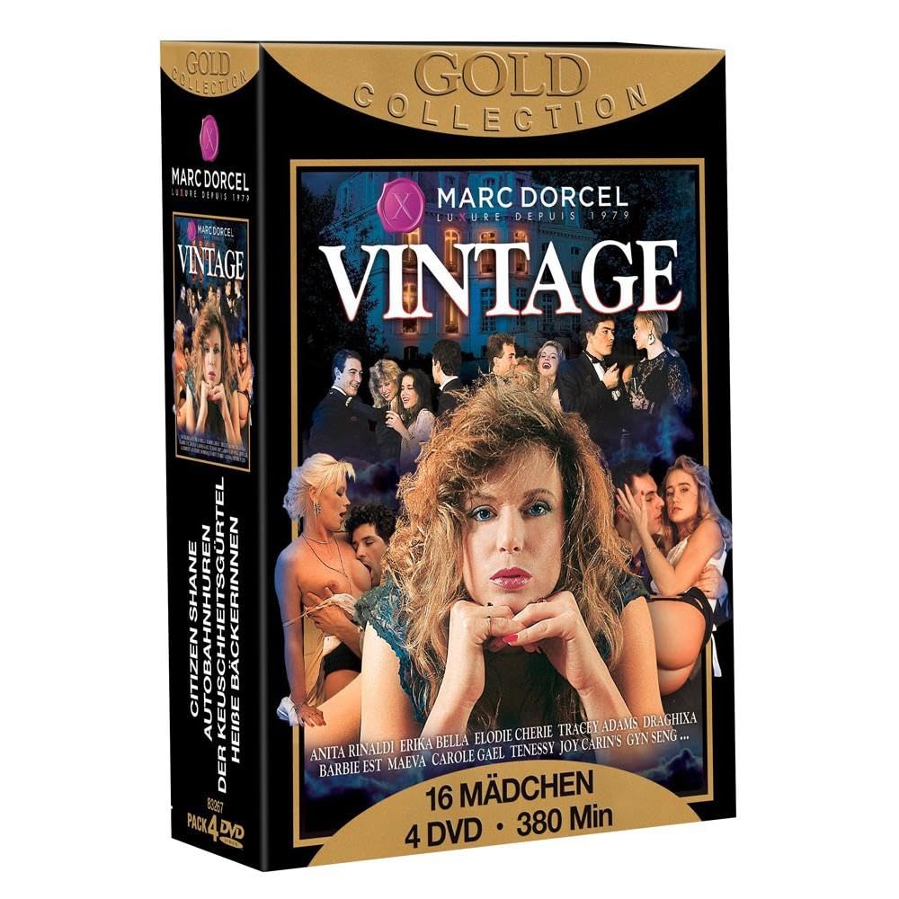 Marc Dorcel Set de 4 Vintage Box Dorcel DVD Jeux Érotiques