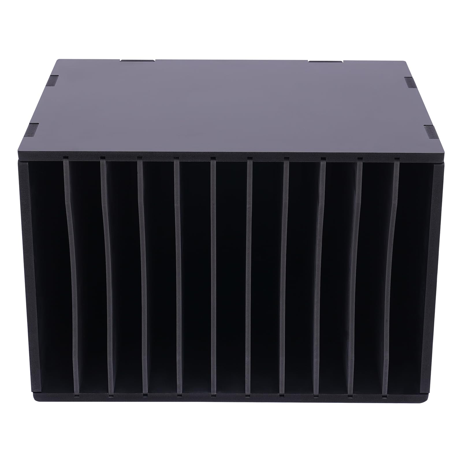 Organiseur de littérature de bureau, trieur vertical pour courrier, magazines, papiers, 11 compartiments de rangement de bureau