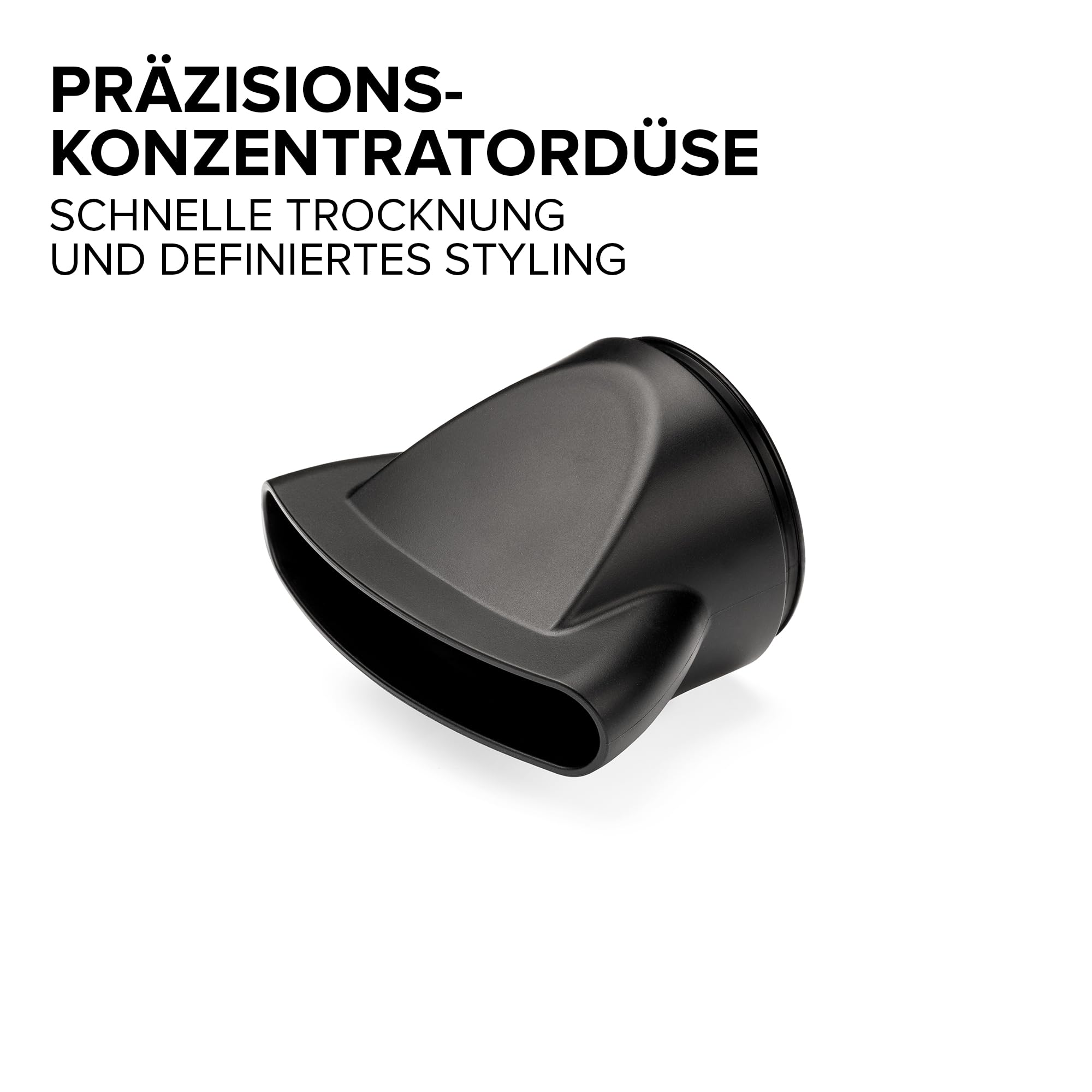 Bellissima Reisehaartrockner, tragbar und kompakt, 1400 Watt, klappbarer Griff, Präzisionskonzentrator, 2 Luft/Temperatur-Kombinationen, Reiseetui, Geschenkidee